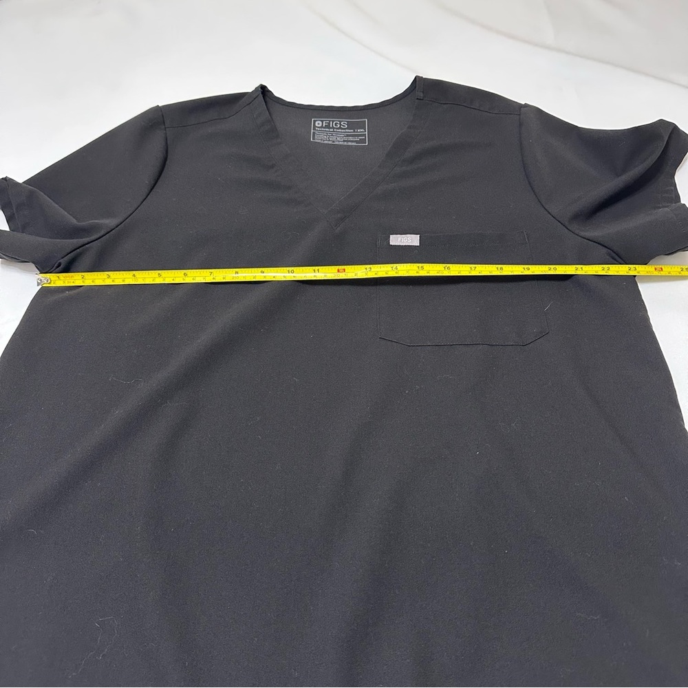 Figs v-neck scrub top ladies XXL black - Picture 6 of 6